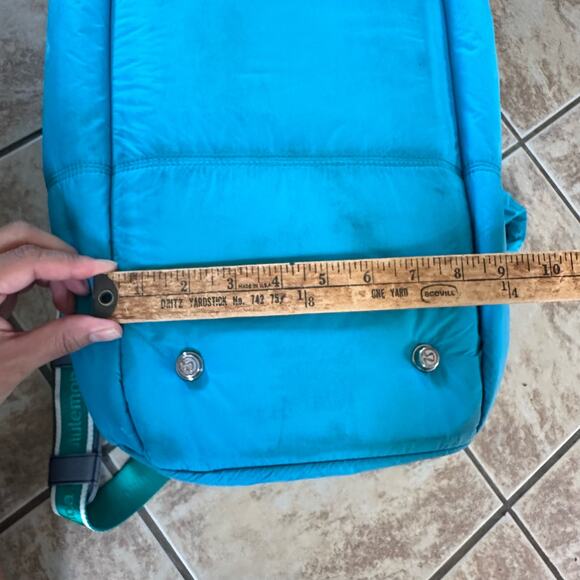 Lululemon Quilted Duffle Bag With Shoulder Strap Turquoise Weekender‎ - Picture 13 of 16